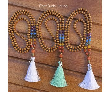 Japa Mala Budista de los 7 Chakras